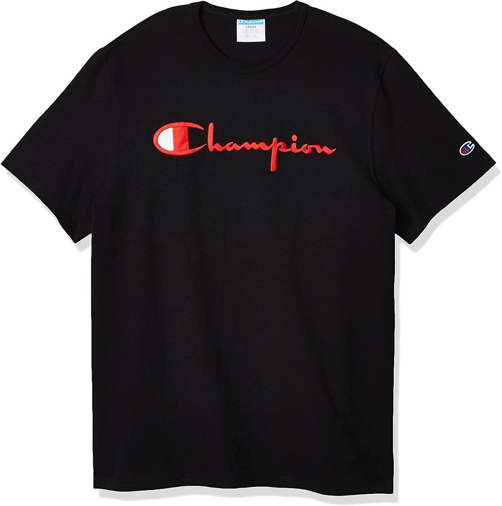 Champion - 男裝草寫Logo短Tee