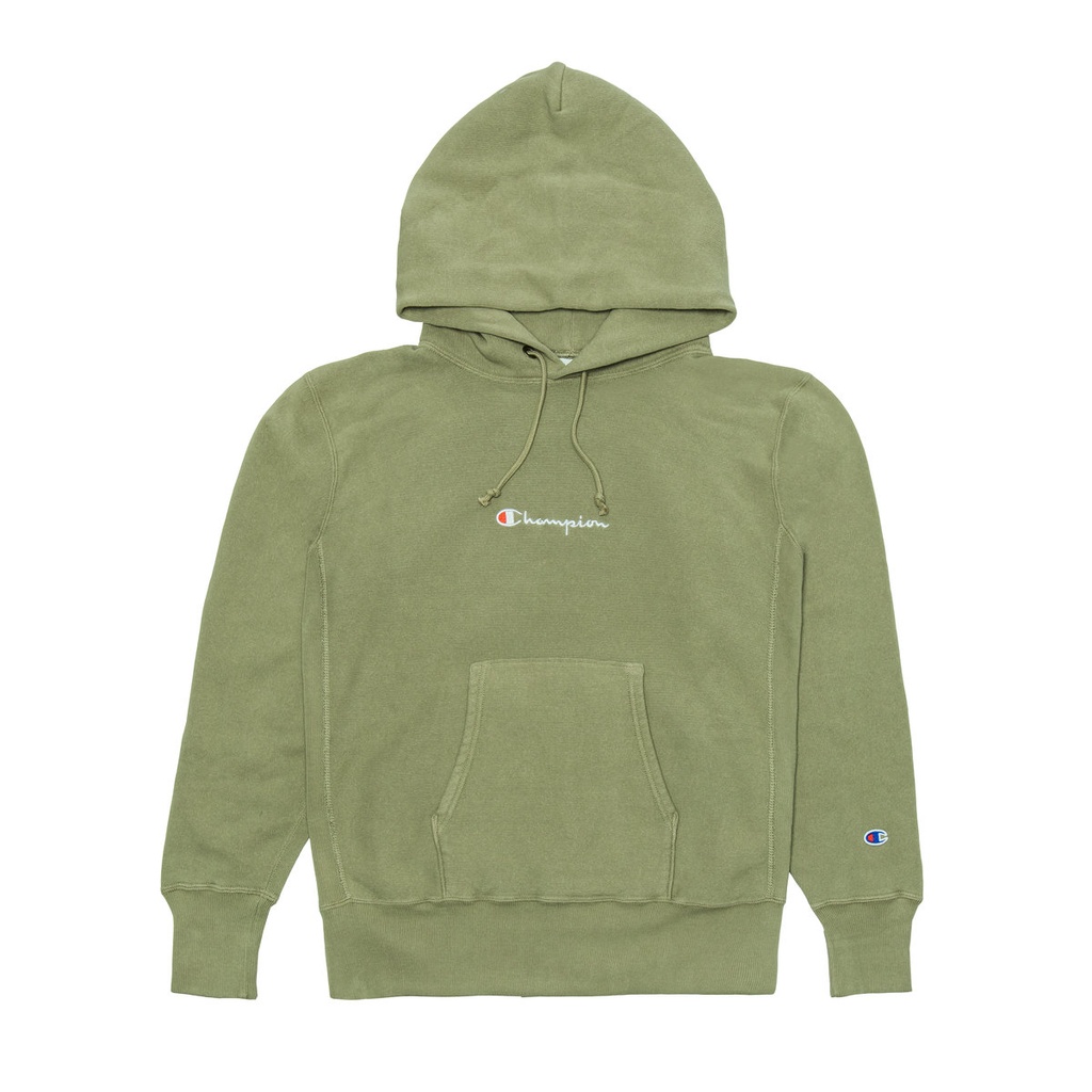 Champion - 男裝Reverse Weave® 連帽衣 卡其色