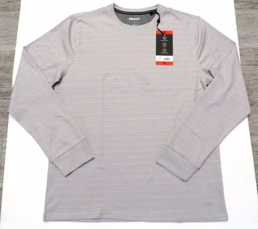 DKNY 男士長袖T恤 白色 中碼