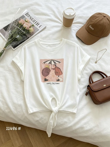 小盆栽綁帶T